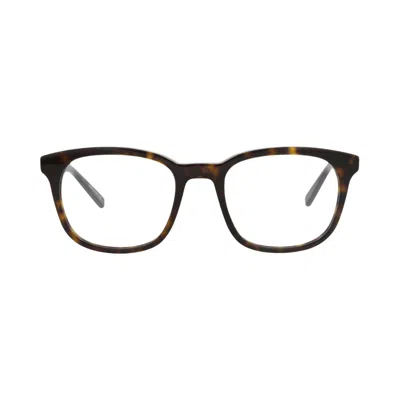 Pre-owned Saint Laurent Round-frame Acetate Optical Frames 'havana/transparent' | Brown | Men's Size Onesize