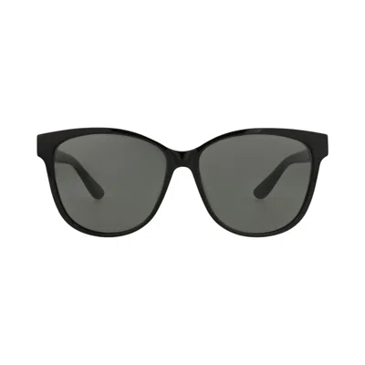 Pre-owned Saint Laurent Round-frame Acetate Sunglasses 'black/grey' | Men's Size Onesize