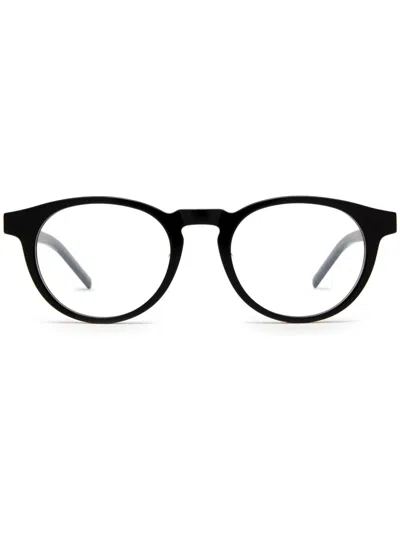 Saint Laurent Round-frame Glasses In Black