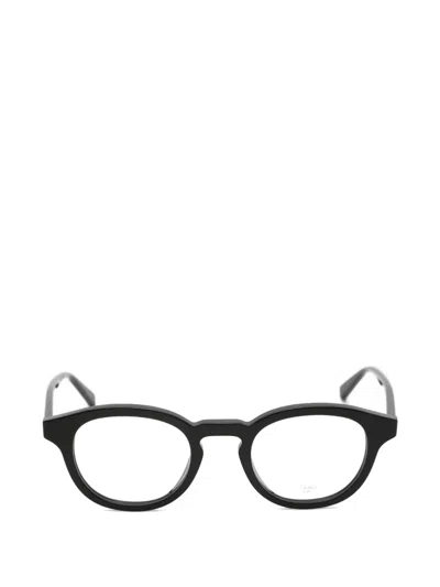 Saint Laurent Round-frame Glasses In Black