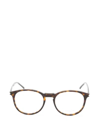 Saint Laurent Round-frame Glasses In Multi