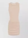 Saint Laurent Abito Canotta In Tulle