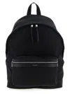 Saint Laurent Technical Polyamide Backpack In Black