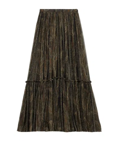 Saint Laurent Ruffle Skirt