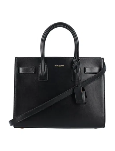 Saint Laurent Sac De Jour Baby Bag In Black