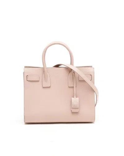 Saint Laurent Sac De Jour Baby Bag In Pink