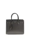 Saint Laurent Sac De Jour Baby Handbag In Gray