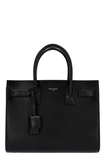 Saint Laurent 'sac De Jour' Baby Handbag In Black