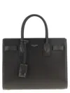 Saint Laurent Sac De Jour Baby In Smooth Leather Bags In Gray