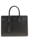 Saint Laurent Sac De Jour Baby In Smooth Leather Bags In Gray