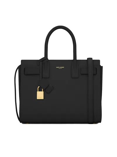 Saint Laurent Sac De Jour Baby In Black Leather