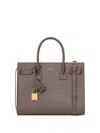 Saint Laurent Borsa Sac De Jour Baby In Pelle Liscia