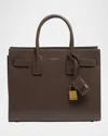 Saint Laurent Sac De Jour Baby Top-handle Bag In Smooth Leather In Brown