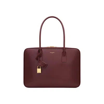Pre-owned Saint Laurent Sac De Jour Bauletto Bag In Box  'hot Wine' | Red | Women's Size Onesize