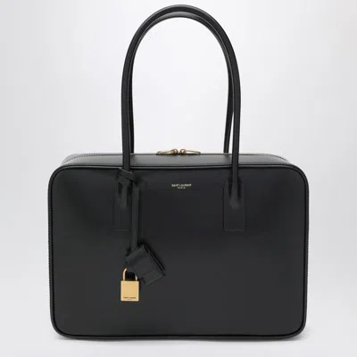 Saint Laurent Sac De Jour Bowling Bag In Black