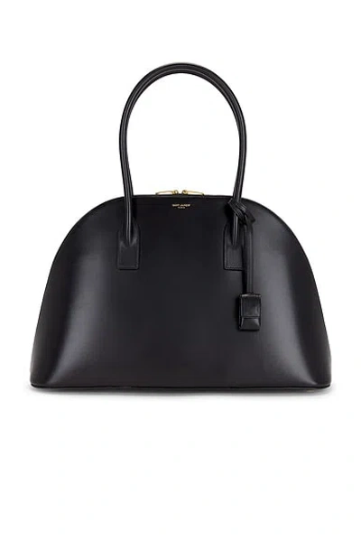 Pre-owned Saint Laurent Sac De Jour Demilune Bag In Nero