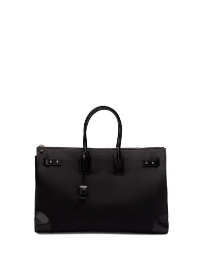 Saint Laurent `sac De Jour` Duffle Bag In Black  