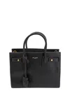 Saint Laurent Sac De Jour Handbag In Black