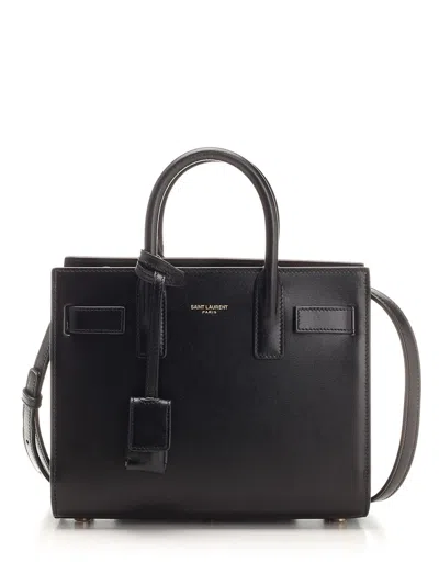 Saint Laurent Sac De Jour Handbags Black