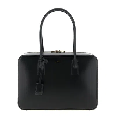 Saint Laurent Sac De Jour In Box Shoulder Bag In Black