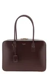 Saint Laurent 'sac De Jour In Box' Shoulder Bag In Burgundy