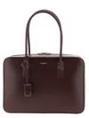 Saint Laurent Sac De Jour In Box Shoulder Bags Bordeaux