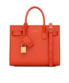 Saint Laurent Sac De Jour In Smooth Leather - Nano In Orange