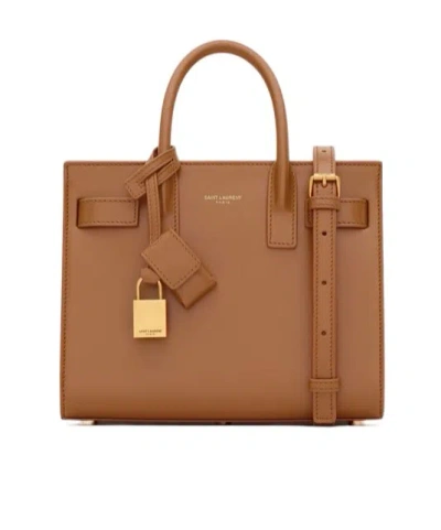 Saint Laurent Sac De Jour In Smooth Leather - Nano