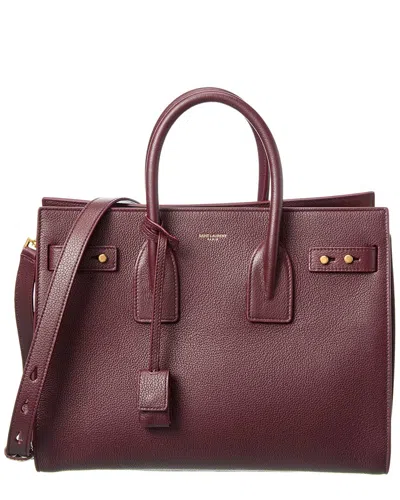 Saint Laurent Sac De Jour Leather Tote