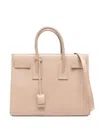 Saint Laurent Sac De Jour Leather Tote Bag In Neutral