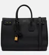 Saint Laurent Sac De Jour Medium Leather Tote Bag In Noir