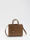 Saint Laurent Sac De Jour Nano In Smooth Leather In Brown