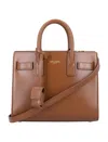 Saint Laurent Nano Sac De Jour Carryall Bag In Brown