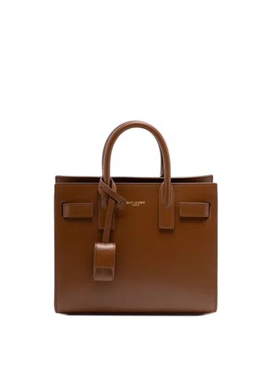 Saint Laurent `sac De Jour` Nano Bag In Yellow