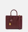 Saint Laurent Sac De Jour Nano Leather Tote Bag In Red