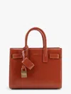 Saint Laurent Sac De Jour Nano Patent Leather Handbag With Metal Padlock