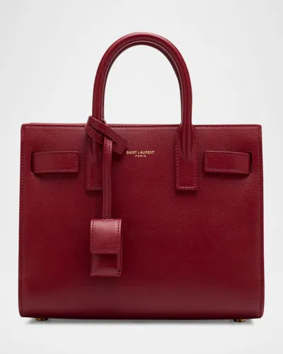 Saint Laurent Sac De Jour Nano Top-handle Bag In Smooth Leather