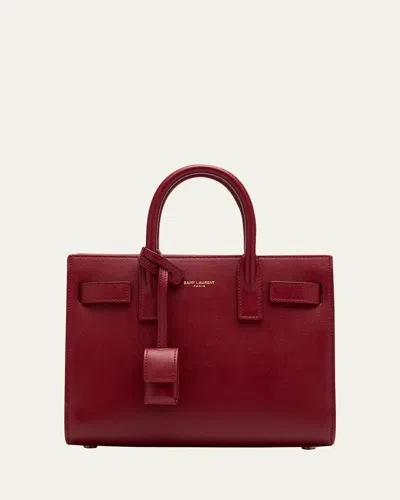 Saint Laurent Sac De Jour Nano Top-handle Bag In Smooth Leather