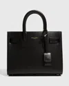 Saint Laurent Sac De Jour Nano Top-handle Bag In Smooth Leather In Black