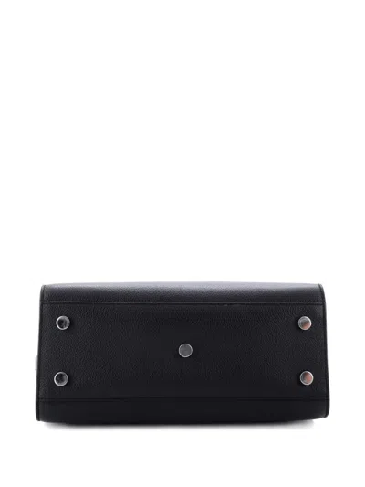 Pre-owned Saint Laurent Sac De Jour Nm Bag Leather Baby Tote Bag In Black