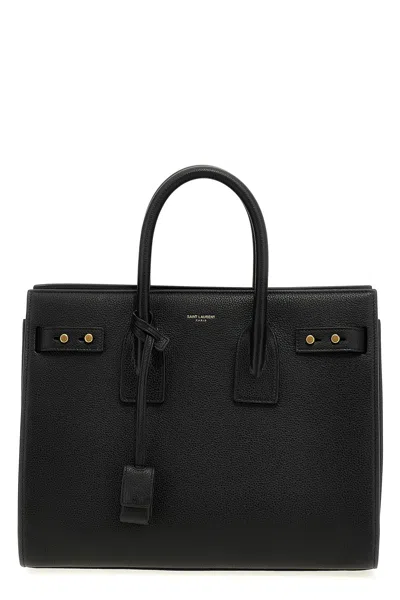 Saint Laurent 'sac De Jour' Small Handbag In Black