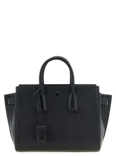 Saint Laurent Sac De Jour Small Handbag In Black