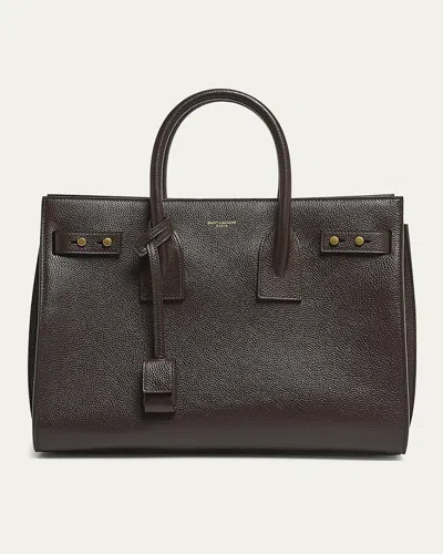 SAINT LAURENT SAC DE JOUR SMALL LEATHER TOP-HANDLE BAG