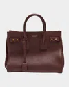 Saint Laurent Sac De Jour Small Leather Top-handle Bag In Hot Wine