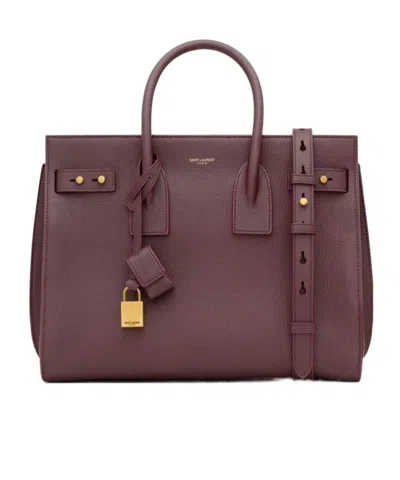SAINT LAURENT SAC DE JOUR IN SUPPLE GRAINED LEATHER - SMALL
