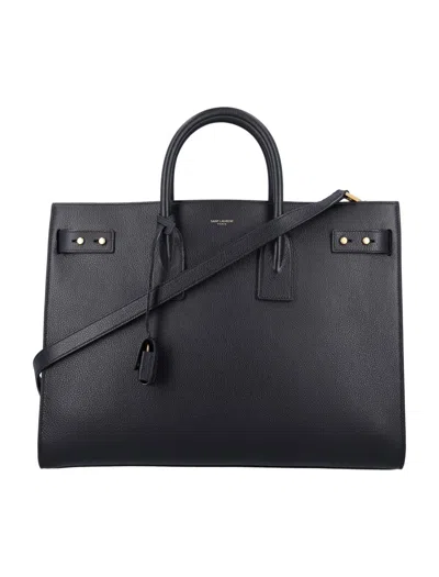 Saint Laurent Sac De Jour Thin Large In Black