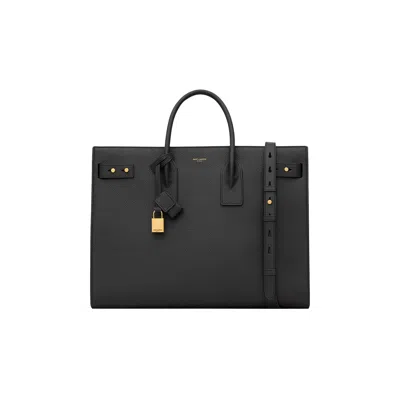 Pre-owned Saint Laurent Sac De Jour Thin Large Tote Bag 'black' | Men's Size Onesize