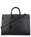 Saint Laurent Sac De Jour Tote Bag In Black