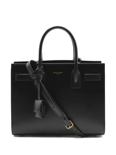 Saint Laurent Sac De Jour Tote Bag In Black