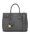 Saint Laurent Small Sac De Jour Tote Bag In Grey